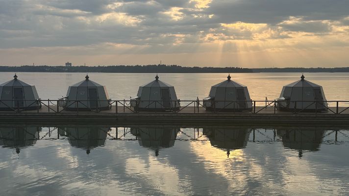 フィンランドの海の景色