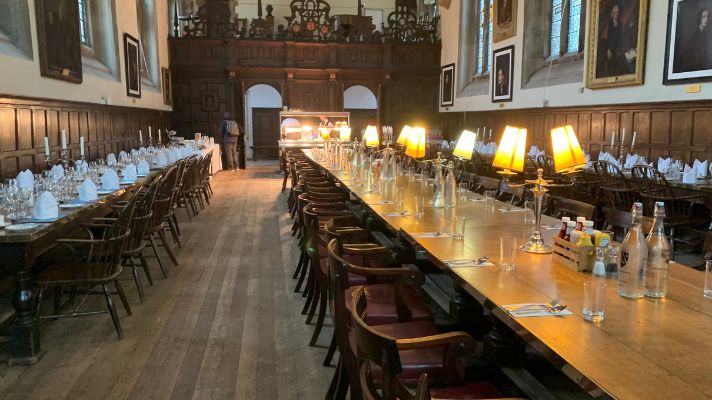 オックスフォード大学の食堂