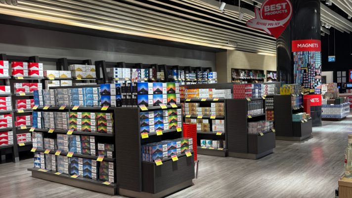 イスタンブール空港のお土産屋