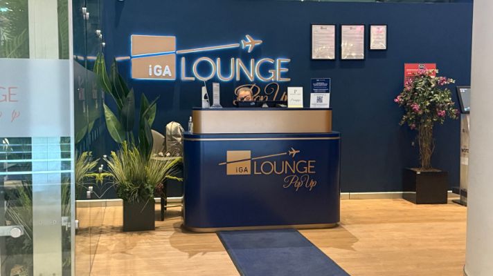 イスタンブール空港 プライオリティパスで利用できるPop-up Lounge内の様子