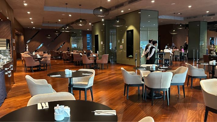 Mercure Istanbul West Hotel & Convention Centerの朝食ビュッフェ