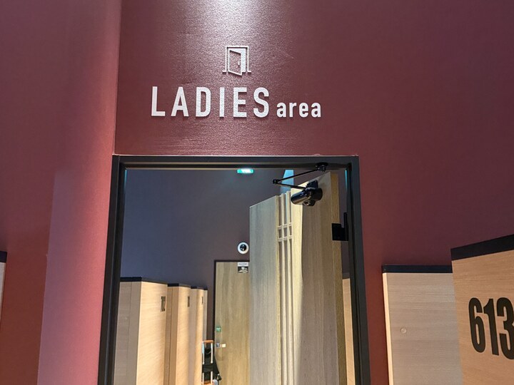 羽田NODOKAの女性専用エリア入口